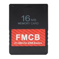 16 MB Speicherkarte für FMCB V1.966 USB-Spiele PS2 PS1-Spiele