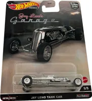 Hot Wheels Jay Leno's Garage-Edition, Jay Leno Tank Car in silber, Oldtimer, Sammelfahrzeug, HCJ85