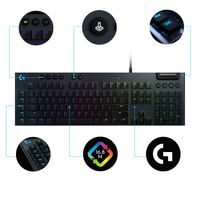 NL Logitech G815 Lightsync RGB Black US Layout