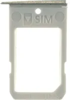 Simkarten Halter für Samsung Galaxy S6 Edge (SM-G925F), Silber