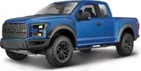 Maisto - 2017 Ford F-150 Raptor, modrá, 1:24