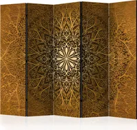 Neuheit! Dekorativer Paravent Raumteiler Trennwand Foto-Paravent Spanische Wand XXL Mandala Ornament 225x172 cm f-A-0491-z-c