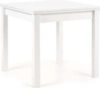 Stół GRACJAN 80(160)x80 biały rozkładany