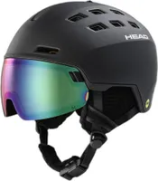 Head Radar 5k Photo Mips Helm Mit Visier Schwarz XS-S Schwarz XS-S