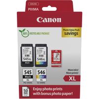 Canon oryginalny tusz PG-545XL/CL-546XL/GP-501, 8286B011, czarny/kolorowy, 400 sztuk, opakowanie zbiorcze