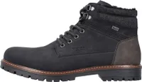 Rieker Schnürstiefel Schwarz