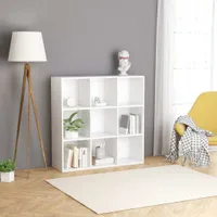 vidaXL Regał biały 98 x 30 x 98 cm Płyta wiórowa