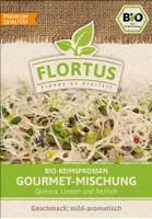 Keimsprossen Gourmet-Mischung (Quinoa, Linsen und Rettich) |Keimsprossen von FLORTUS