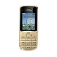 Nokia C2-01 warm silver Handy - gebraucht -