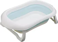 RHP Badewanne für Babys Ergonomische Babywanne Anti-Rutsch Kunststoff - 3 Farben Hellgrün