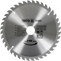 Pilový řezný kotouč na dřevo Yato YT-6067, 210 x 30 mm 40z