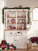 Hutschenreuther výhoda sada 2 ks Happy Wintertime tanier 27 cm plochý 02488-727472-10867 a darček + darček