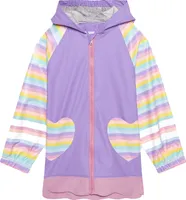 Playshoes Einhorn Regenbekleidung Violett - Unisex - Kinder, Größe:128