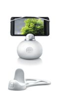 BallPod Tischstativ + SmartFix Smartphone-Halterung Set weiss
