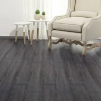 vidaXL PVC dlaždice Samolepiace 5,21 m² 2 mm čierna a biela