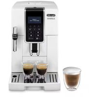 De'longhi Dinamica Ecam350.35.WH - superautomatický kávovar, 1450 W, tlak 15 barov, intuitívny dotykový ovládací panel LCD, špecializácia na nápoje, cappuccino, biely