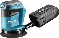 Akumulátorová orbitálna brúska Makita DBO 180 ZJ 18 V 125 mm + Makpac - bez akumulátora, bez nabíjačky