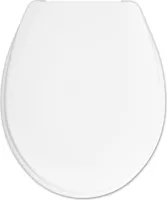 Hamberger WC-Sitz Toilettensitz Kunststoff mit Deckel weiß - 522360