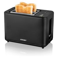 CLOER Toaster 3930 2-Scheiben digital schwarz