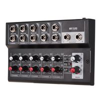 MIX5210 10-Kanal-Digital-Audio-Mixer Stereo-Karaoke-Broadcast-Mischpult