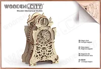 WOODEN CITY 3D puzzle Kouzelné hodiny 149 dílů