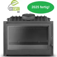 Gusseisen Kamineinsatz FERGUSS LUX 18 11,9 kW 14 kW mit Blmschv2 Ecodesign2022