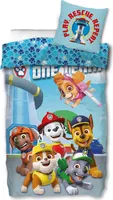 Skybrands Baumwoll-Bettwäsche Paw Patrol 135 x 200cm+80x80 cm