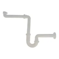 tecuro Raumspar - Röhren Geruchsverschluss 1 1/4 Zoll x 32 mm - für Waschtisch
