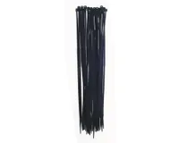 Orno Kabelbinder schwarz UV-beständig 100 Stück Breite 7,5 mm