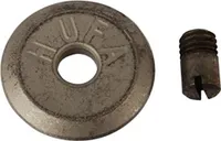 HM-Ersatzrad, Original HUFA 20x3mm, Bohrung 5mm,mit Achse