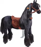 Mechanisches Pferd auf Rollen Ponnie Ebony M