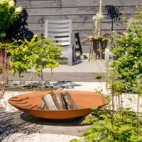 Adezz Feuerschale ø 80cm, Stahl 4mmFeuerschale für den Garten