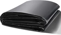 VEVOR Teichfolie, 10 x 15 Fuß, 45 mm Dicke, biegsame Teichfolien aus EPDM-Material, leicht zu schneidende Unterlage für Fisch- oder Koi-Teiche, Wasserspiele, Wasserfallbasis, Springbrunnen, Wassergärten, Schwarz