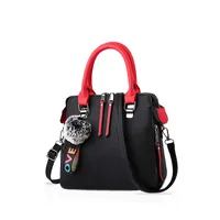 Tasche Damen Handtasche, Schwarz