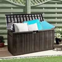 vidaXL Box na vankúš hnedý 117x45,5x57,5 cm 270 L