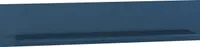 KONSIMO Wandregal "ARICIA", Marineblau, Holz, ELEGANT, 120x23x22cm