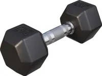 GORILLA SPORTS® Hexagon Kurzhanteln - 6kg Gewichte, Gusseisen Gummiert, Rutschsicher, Griff Gerändelt, Verchromt, Schwarz - Sechseckige Hanteln, Dumbbell, Krafttraining, Fitness