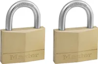 Visací zámek MASTER LOCK 150EURT 2 x 50 mm, mosazný