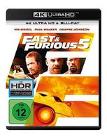 Fast 5 & the Furious Five (UHD) 2Disc Min: 130DD5.1WS 4K UHD+BR