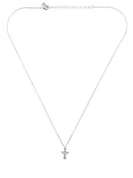 MIAMAR 1145295 Damen Collier Engel Sterling-Silber 925 Silber 44 cm