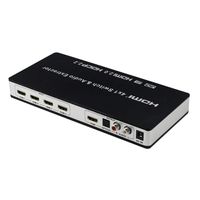 INF 4x1 HDMI Switch a audio splitter UHD 4K 3D HDMI 2.0 ARC Toslink+RCA