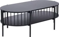 BELIANI Couchtisch Schwarz OREANA
