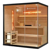 Tradiční sauna Vantaa 32014, 3,5 - 8 kW, 2-4 osoby, 175 x 140 x 190 cm