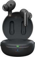 LG Electronics Tone Free DFP9 Earbuds, Active Noise Cancelling, Kabellose Bluetooth In-Ear Kopfhörer mit UVnano, Flugmodus, Kohlschwarz, TONE-DFP9.CDEULLK, Klein