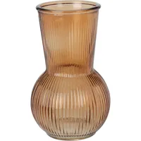 Dekovase aus Glas, 20 cm