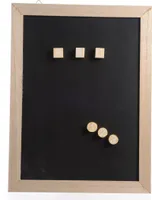 Tafel Memotafel Wandtafel Menütafel Dekotafel magnetisch H 39,5 cm