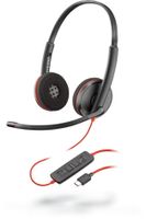 Plantronics Headset Blackwire C3220 | binaural | USB-C | SoundGuard | Schwarz