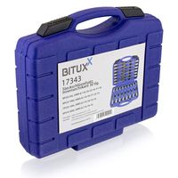 Bituxx Innensechskant Steckschlüsselsatz 30tlg, blau, MS-17343