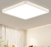 ZMH LED stropné svetlo biele kúpeľňa byt 23W teplá biela 23cm stropné svetlo štvorcové IP44 pre kúpeľňu spálňu kuchyňu chodbu