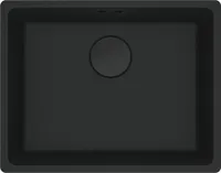 Franke Einbaubecken Maris MRG 210-52 Fragranit flächenbündig einbaubar, Black Matt - Black Collection, Handbetätigung